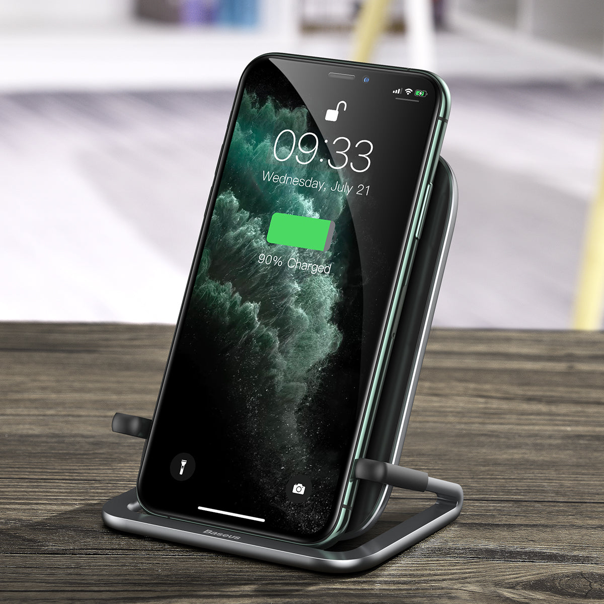 Baseus 15w Wirless Charger with Stand