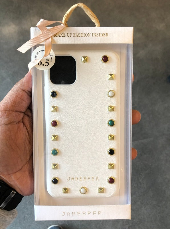 Studds Leather Case White