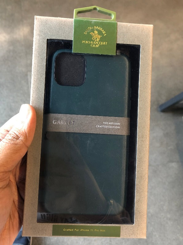 Leather Case Midnight Green