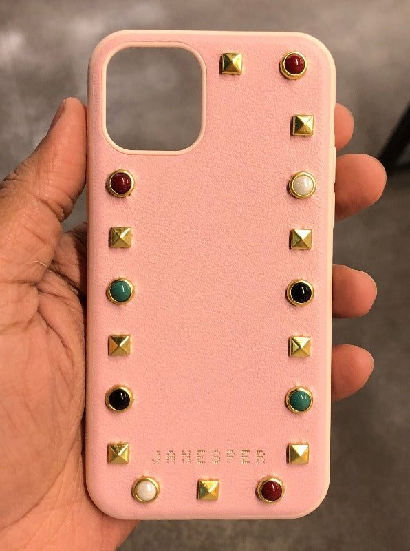 Studds Leather Case Pink