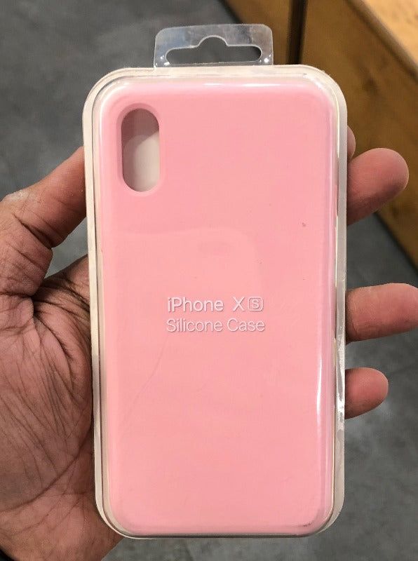 Silicone Case Pink for iPhone X/Xs