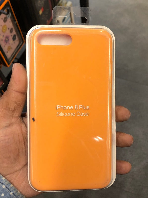 Silicone Case for iPhone 7+/8+ Orange