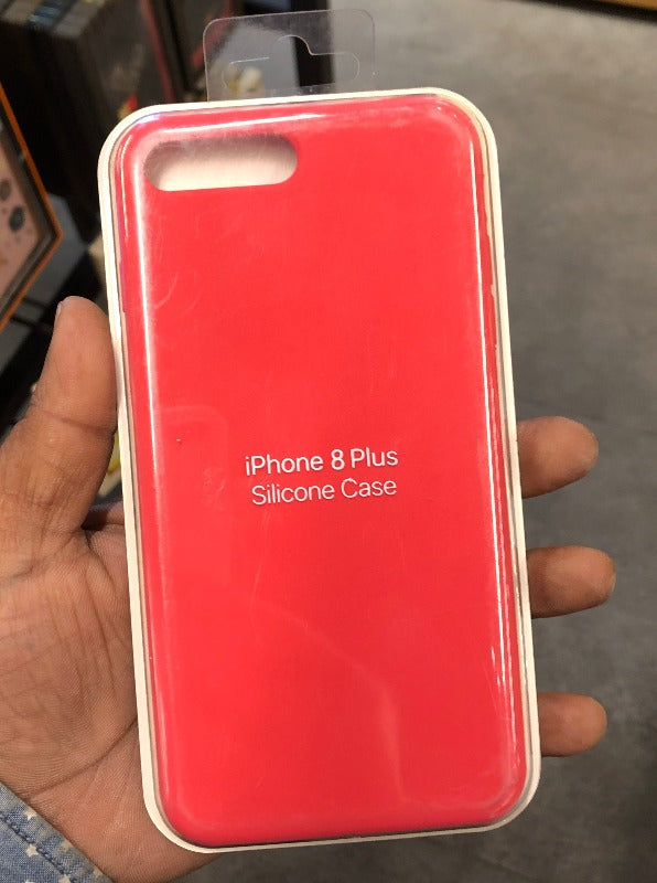 Silicone Case for Red iPhone 7+/8+