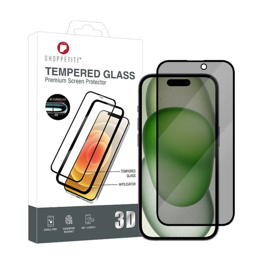 3D Privacy Tempered Glass Screen Protector for iPhone Series