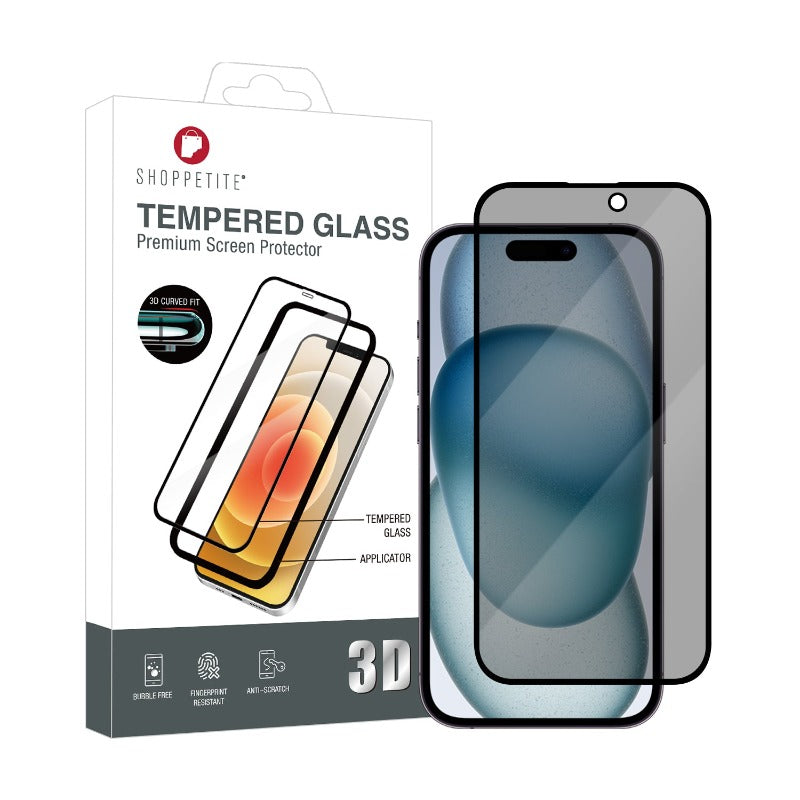 3D Privacy Tempered Glass Screen Protector for iPhone Series