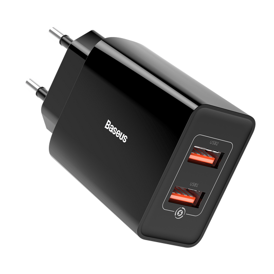 Baseus  Dual USB Wall Charger